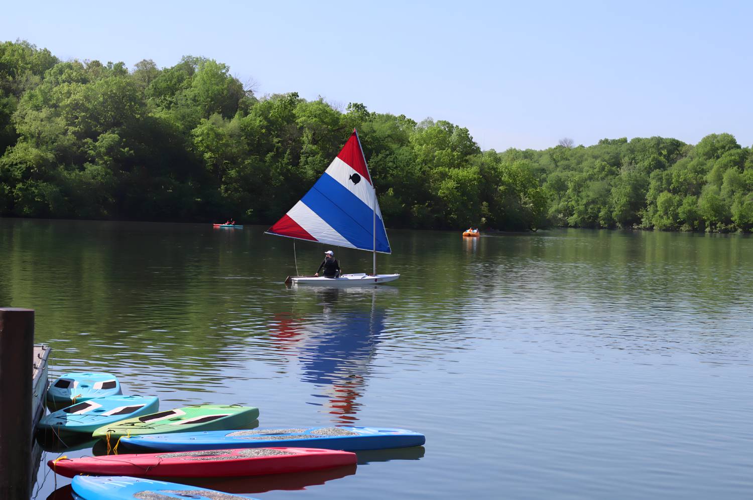 Out on the water