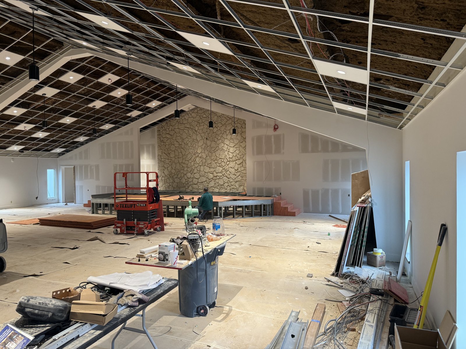Building the new sanctuary
